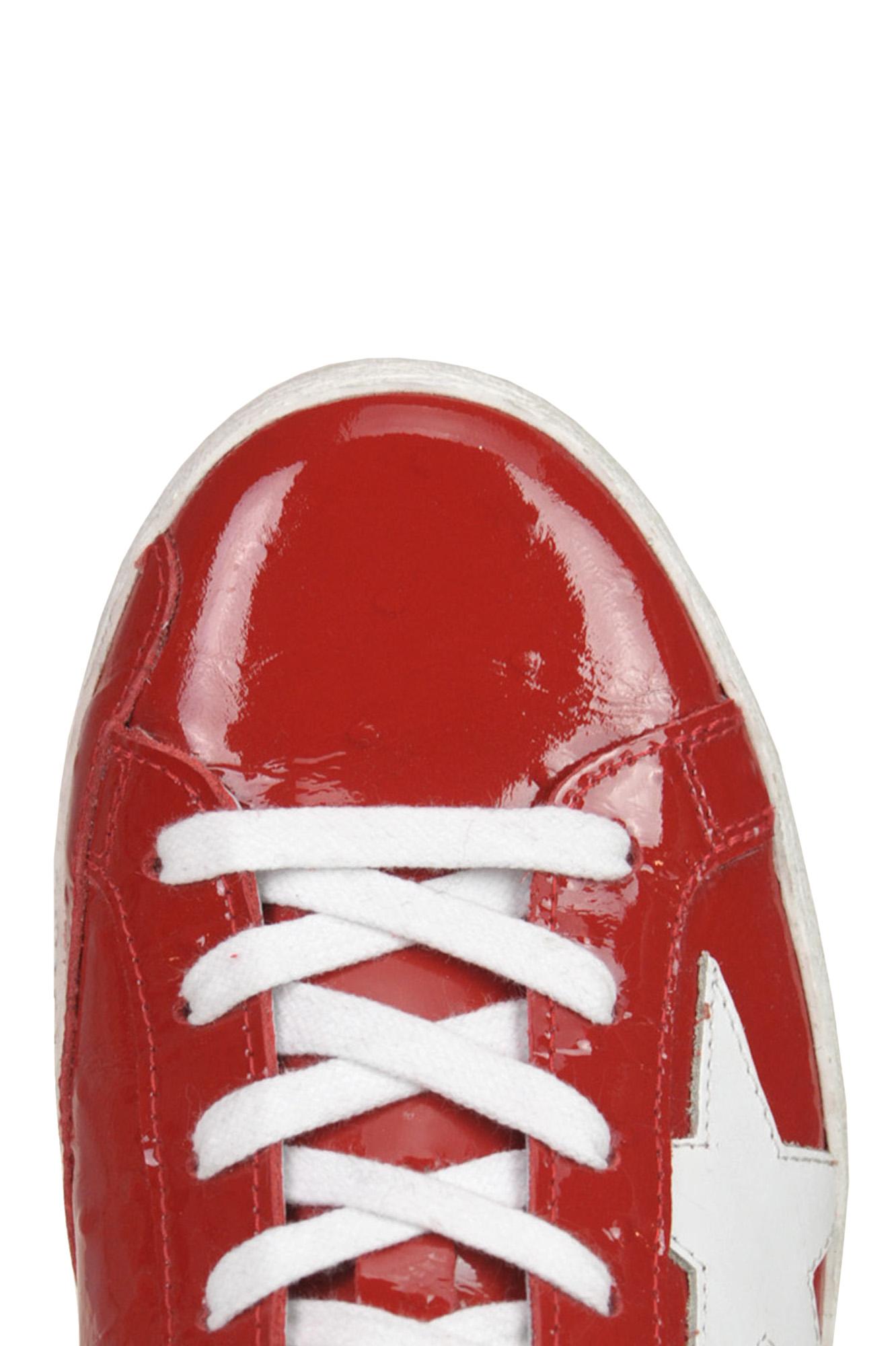 golden goose patent leather