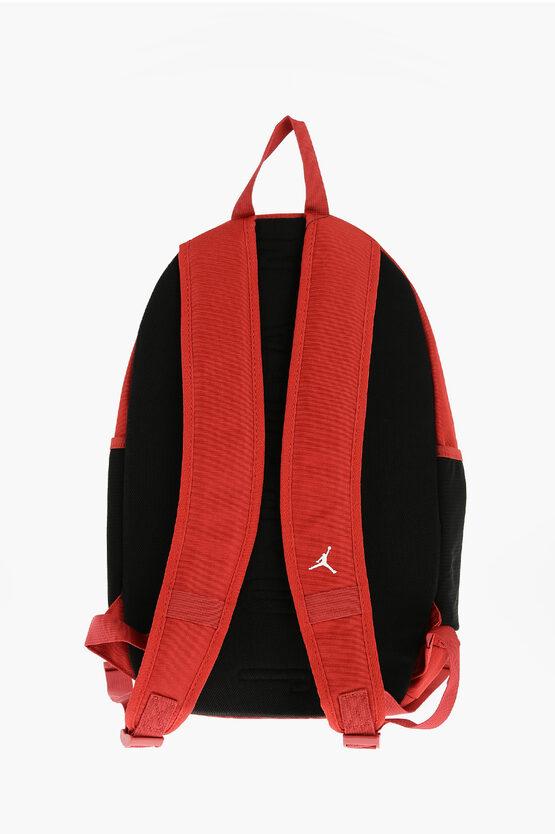 Black and red jordan backpack online