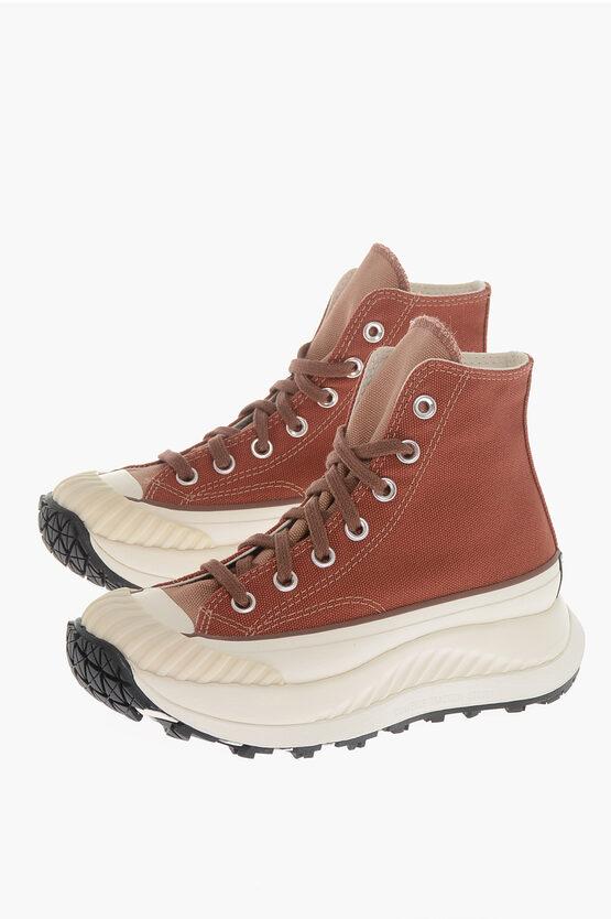 Brown Run Star Hike Tonal Marble Converse Run Star Hike 'Tonal