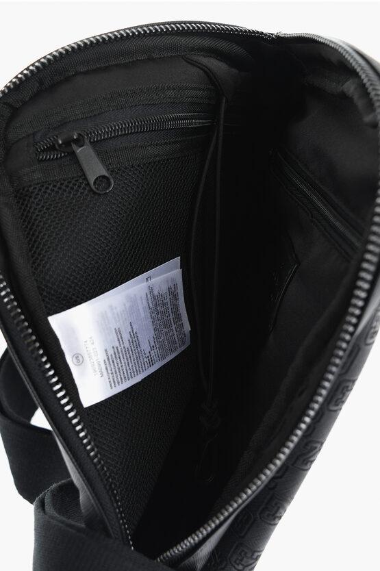 Nike Jordan Logoed Sling Bag With Monogram Motif in Black for Men