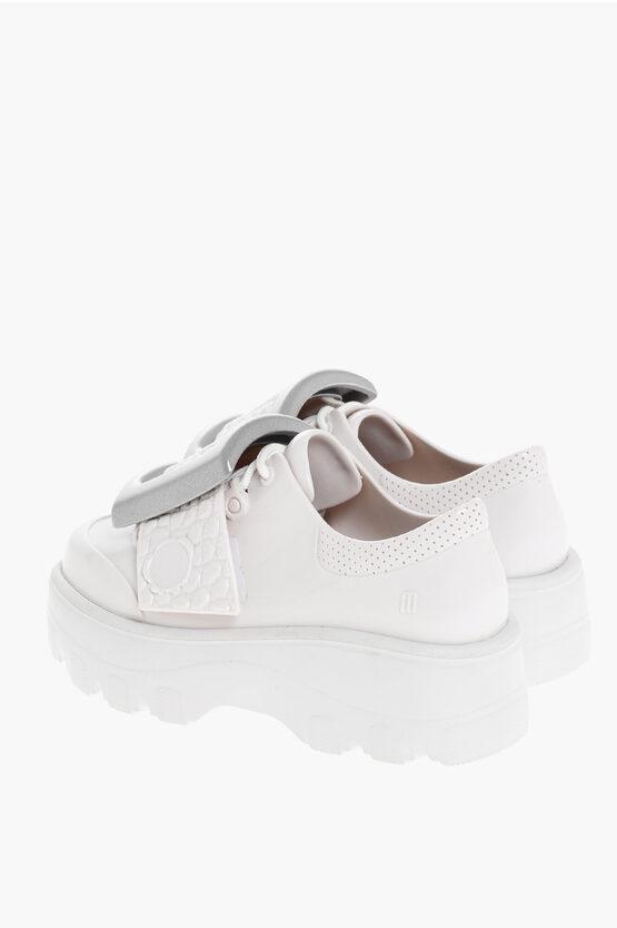 Viktor Rolf Melissa Pvc Kick Off Derby Shoes With Maxi Buckle