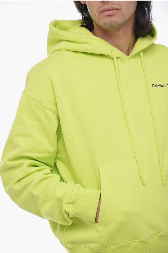 Off yellow hoodie on sale