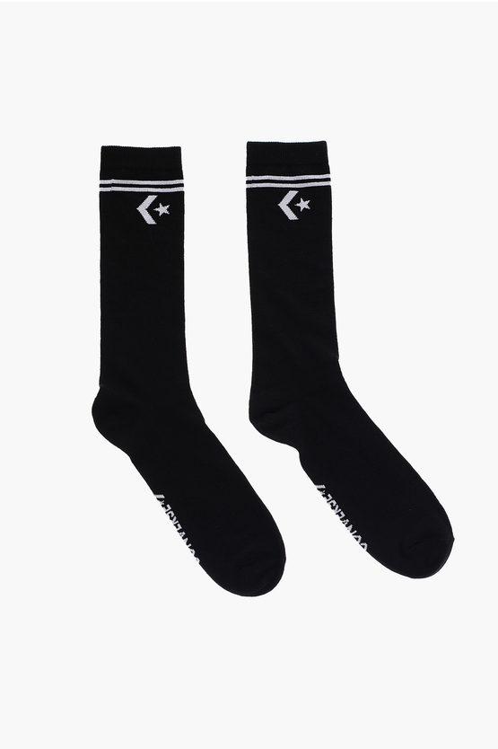 Converse Ribbed 2 Pairs Of Socks Set in Black Lyst UK