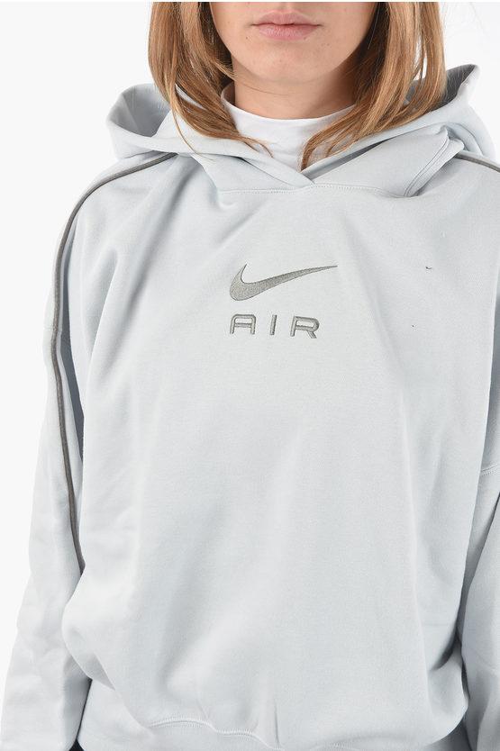 nike air grey hoodie womens