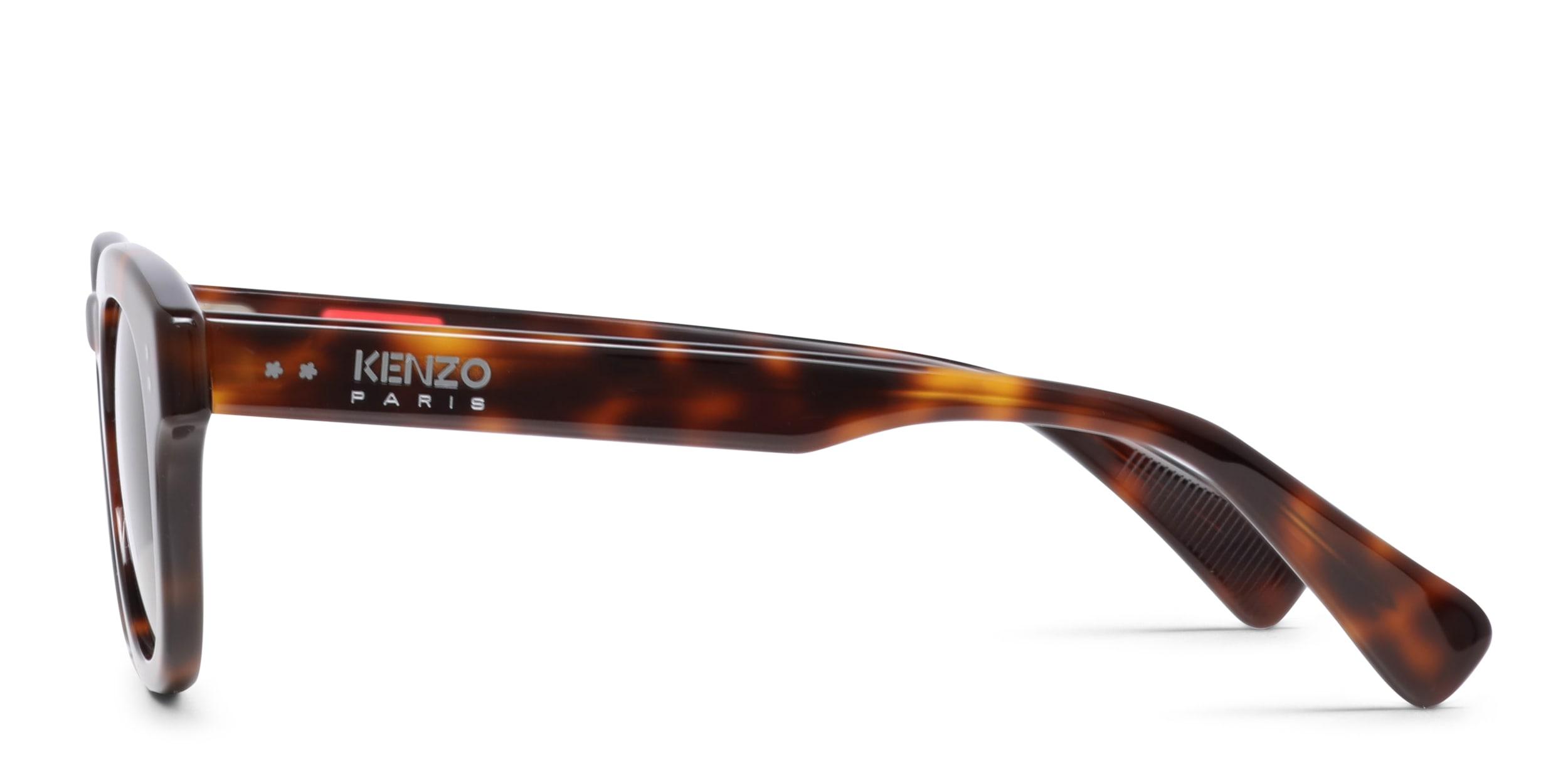 Kenzo Red Tortoise Metal Paris Kz3217 KENZO UNISEX SQUARE ACETATE COMPUTER GLASSES (IN 6 COLORS  main image 3