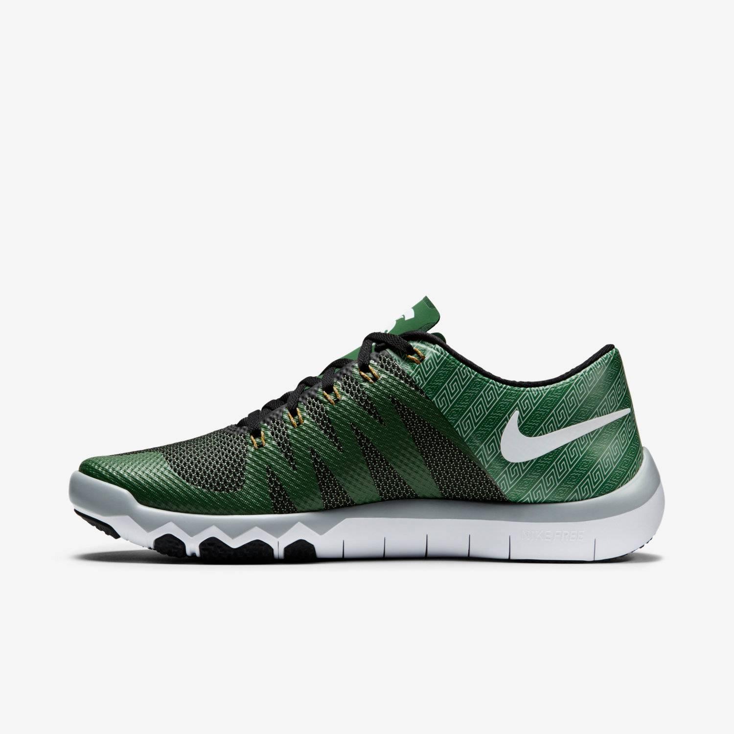 Nike Free Trainer 5.0 V6 Amp 'michigan State' in Green for Men | Lyst