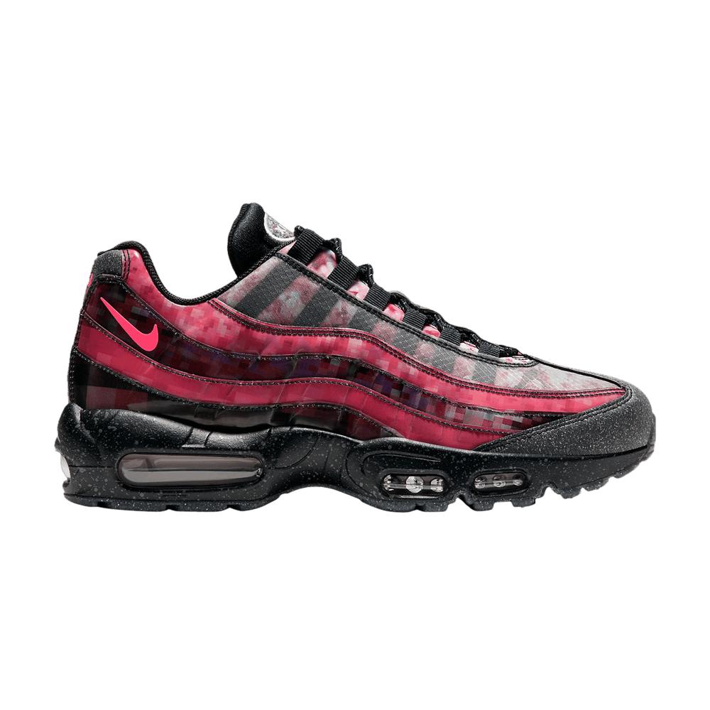 Incubus Op de een of andere manier Zeep Nike Air Max 95 Premium 'cherry Blossom' in Red for Men | Lyst
