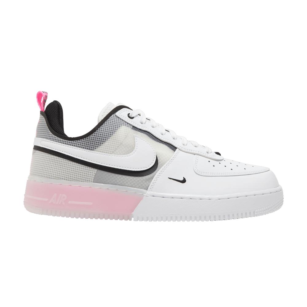 Nike Air Force 1 React 'white Pink Spell' in Gray for Men | Lyst