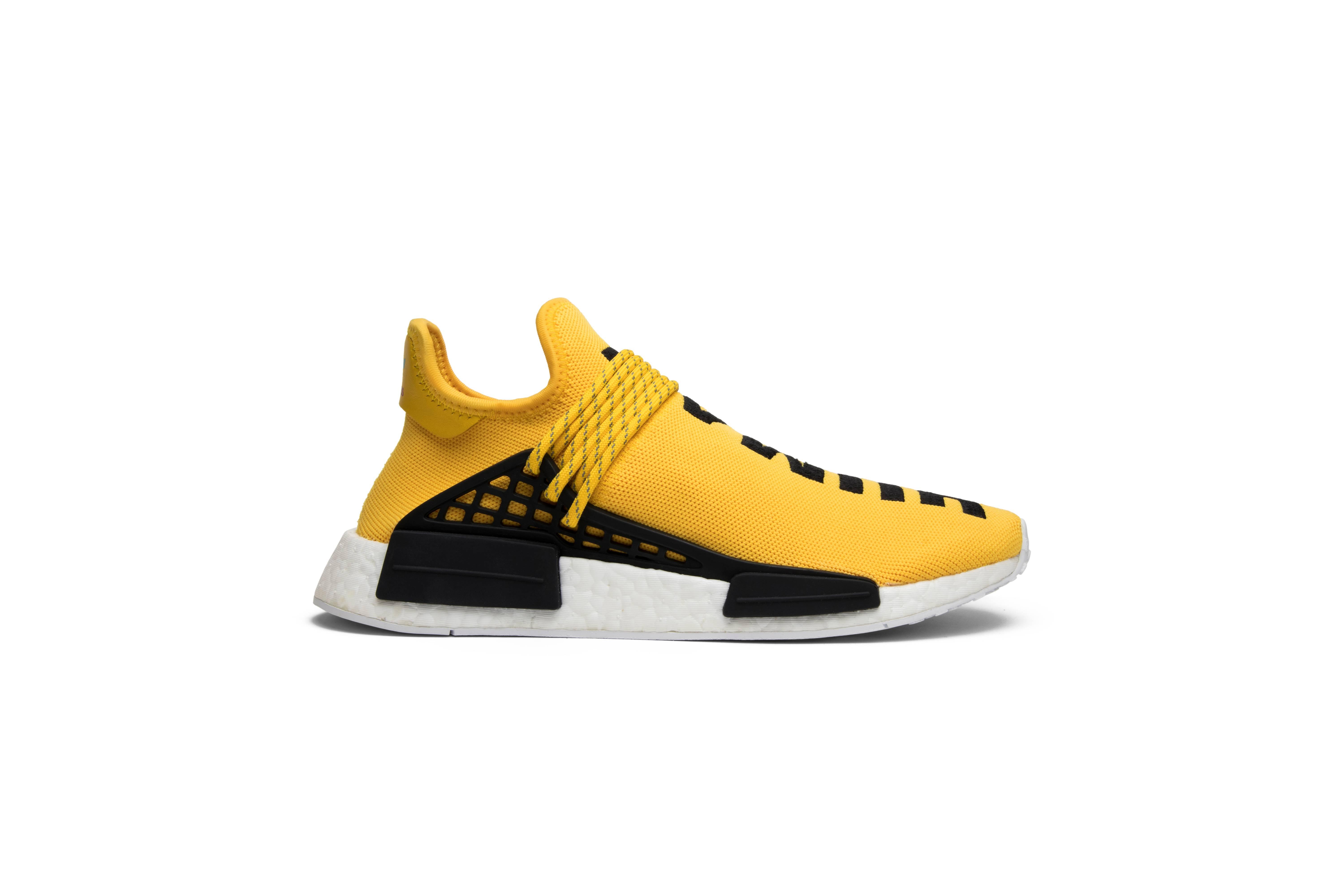 pharrell williams yellow shoes
