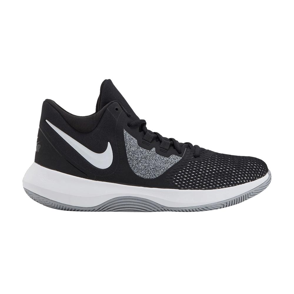 Nike Air Precision 2 Basketball Shoes in Black/Metallic Gold-White ...