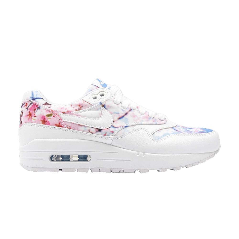 Nike Air Max 1 Print 'cherry Blossom' in White | Lyst