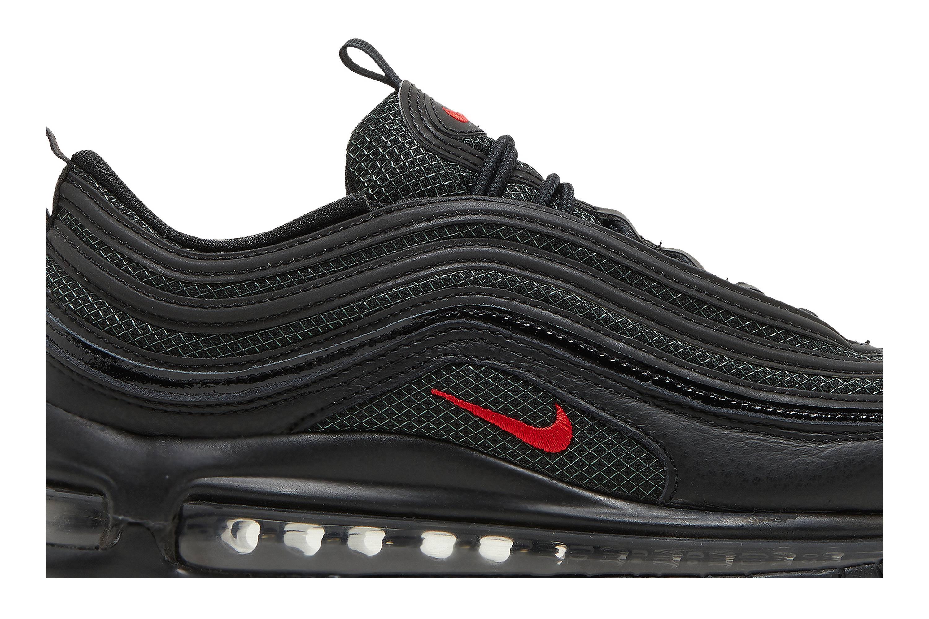 Nike Air Max 97 'black University Red' for Men | Lyst