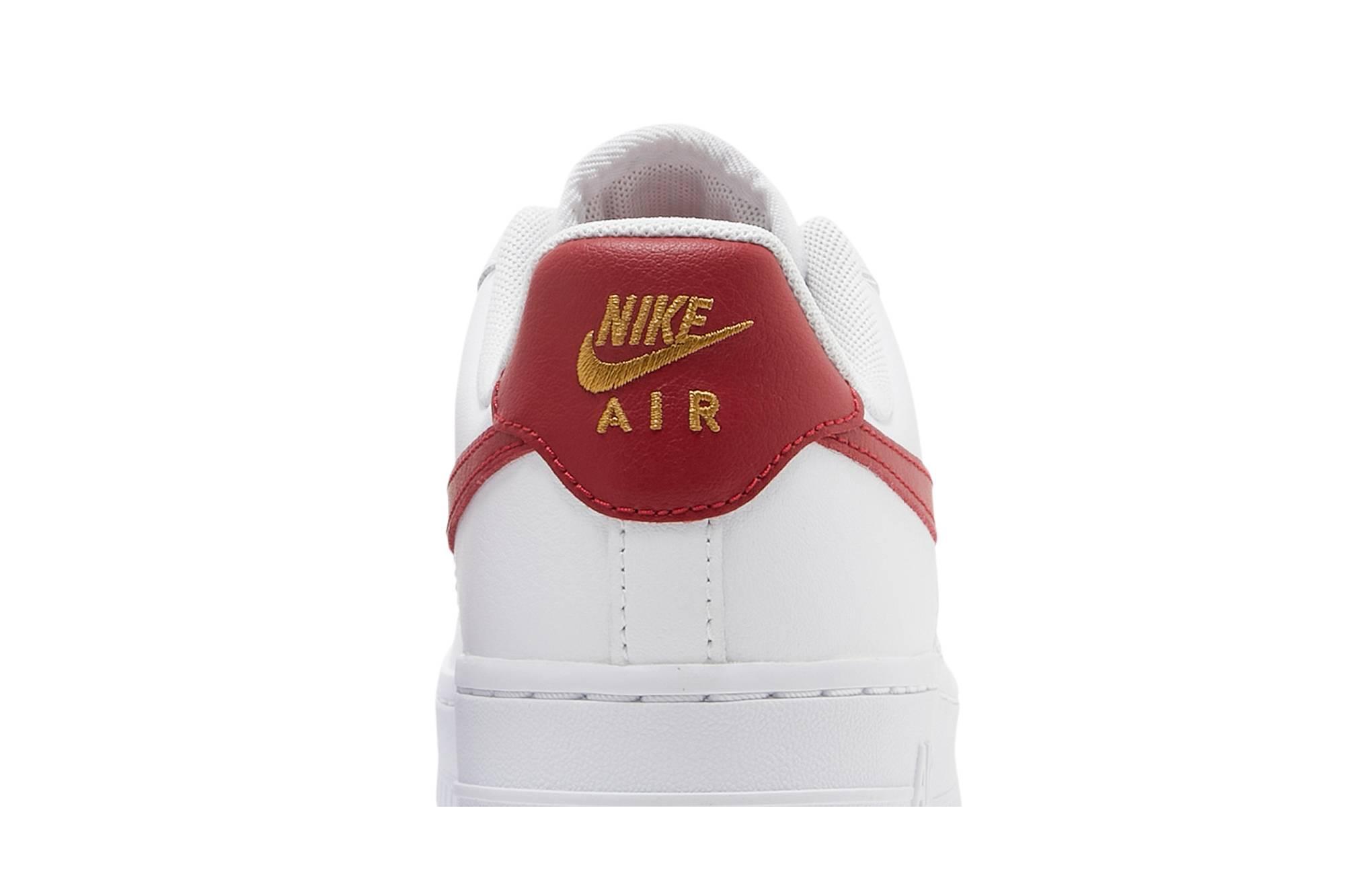 Nike Air Force 1 Essential Low 'white Gym Red' | Lyst