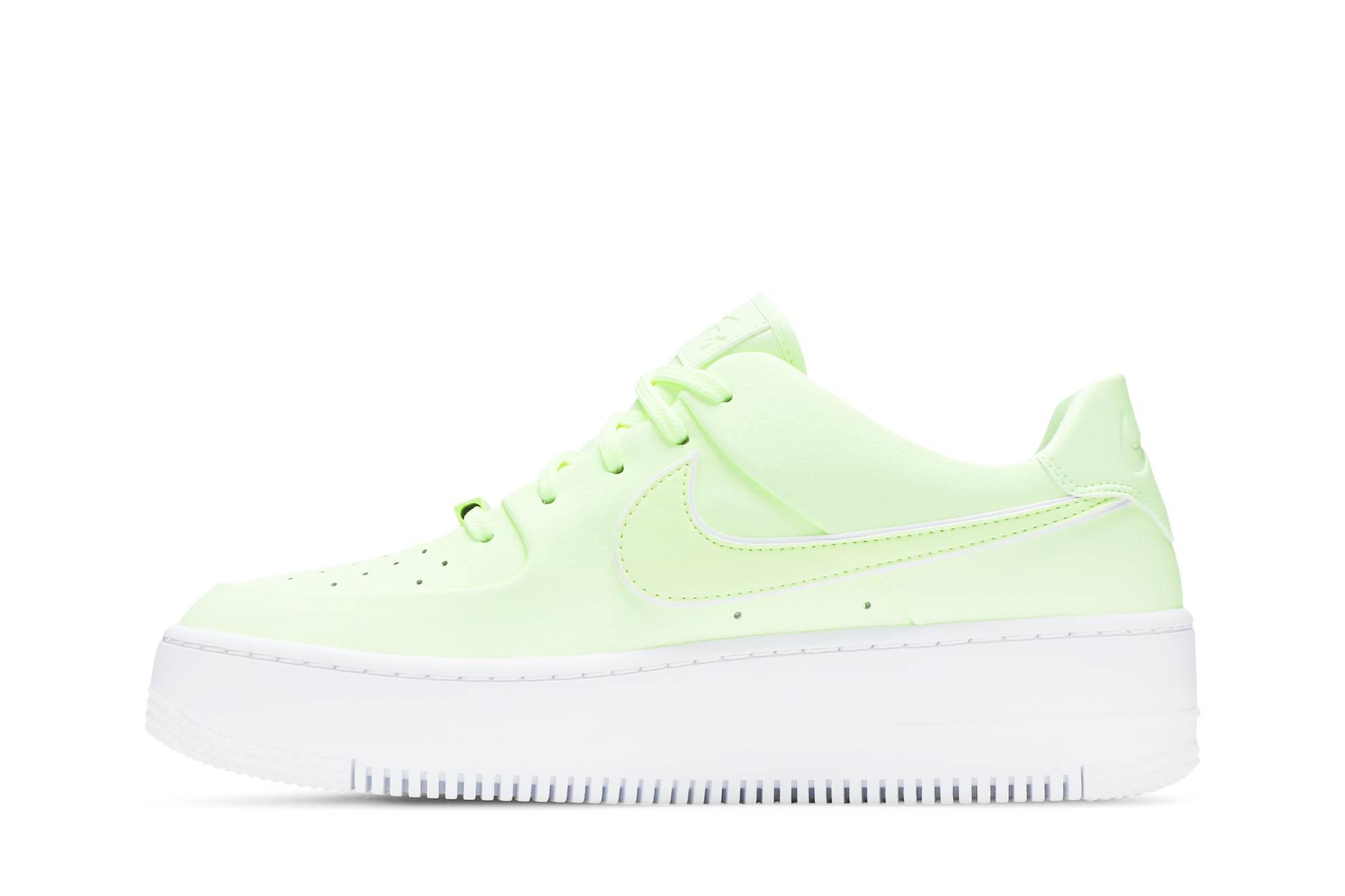 air force 1 sage low platform sneaker vegan