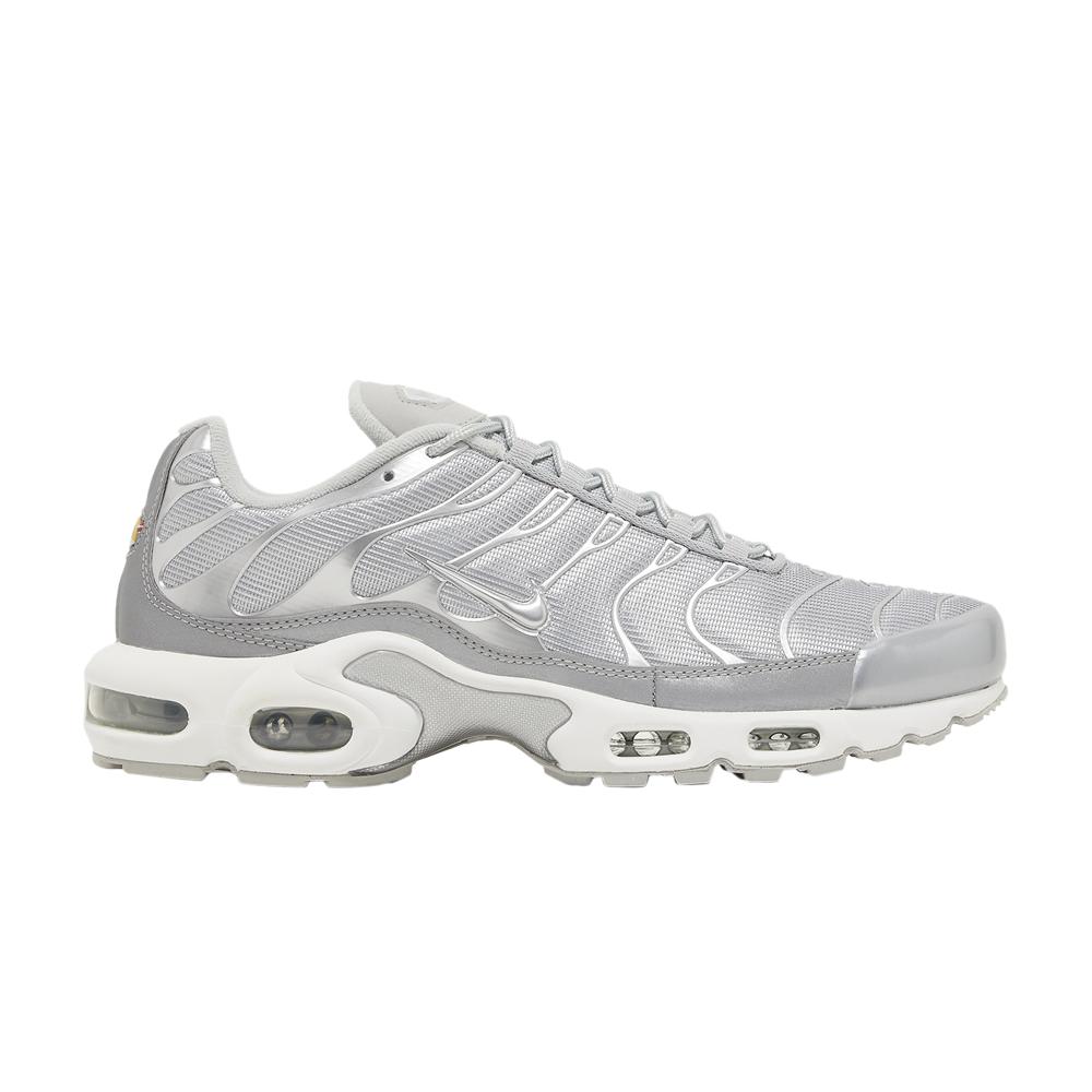 air max silver and black