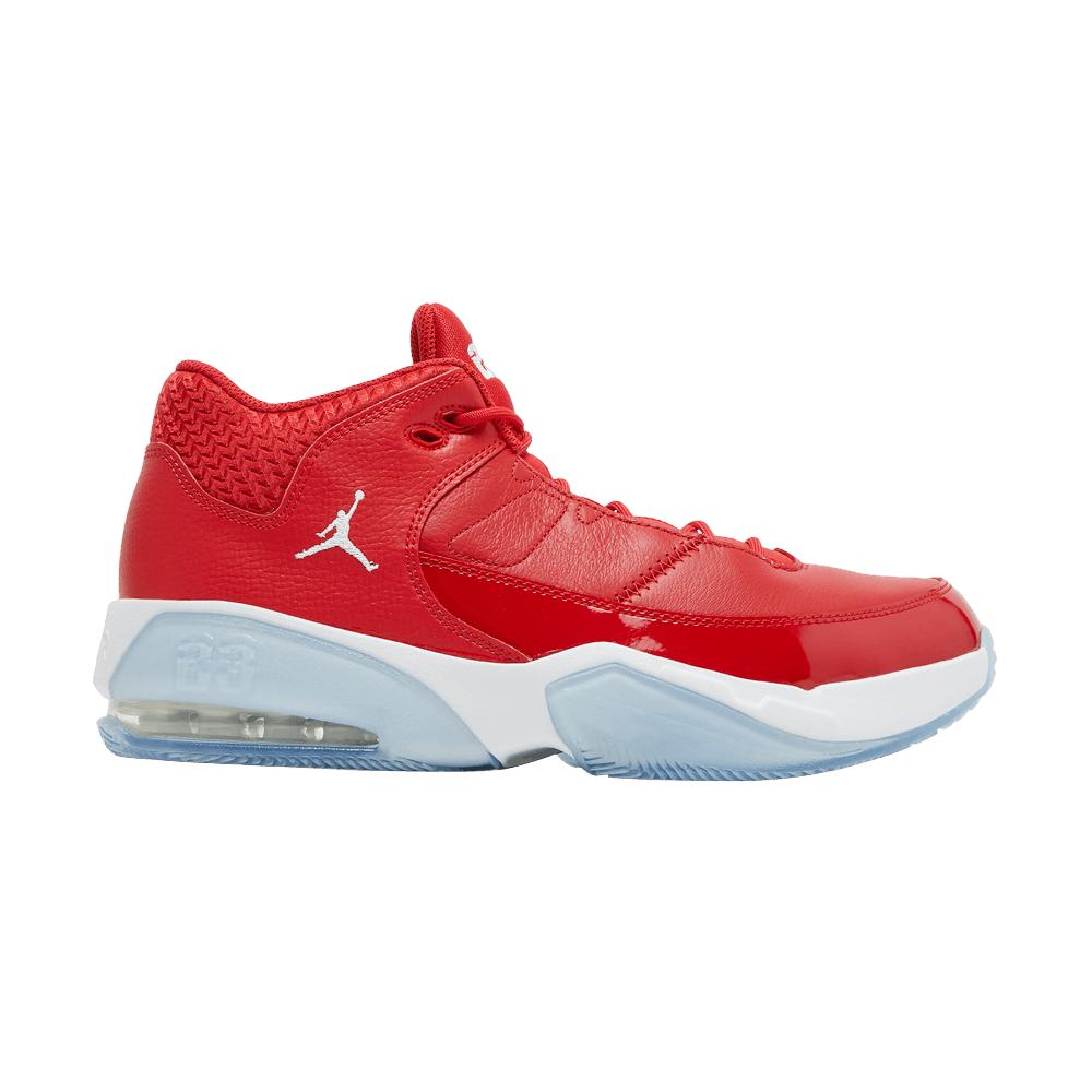 white and red jordan aura
