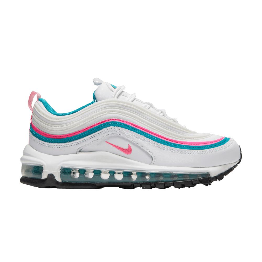 Nike Air Max 97 'white Pink Turbo Green' in Blue | Lyst