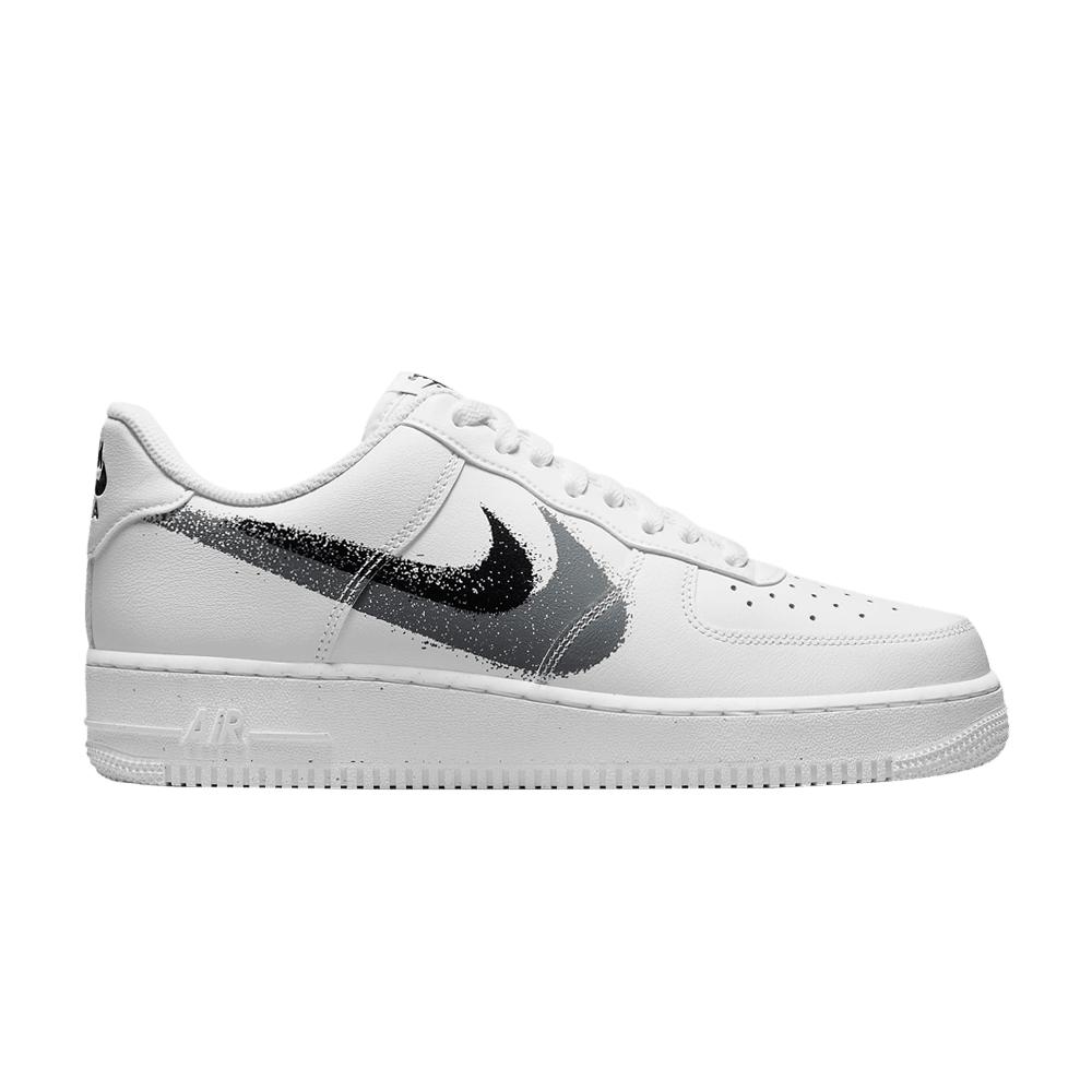 Nike Air Force 1 '07 'spray Paint Swoosh' in Gray for Men | Lyst