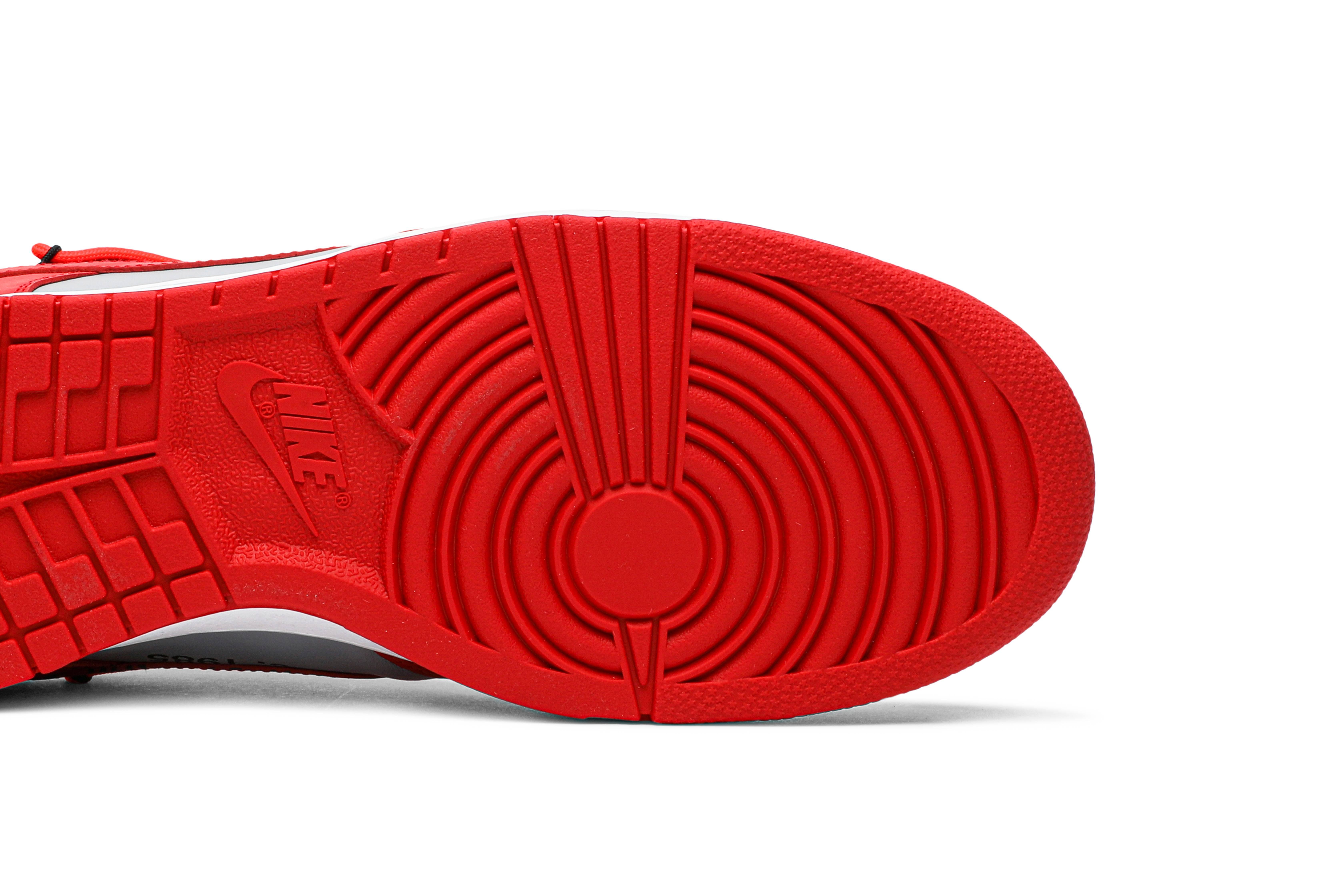 off white shoes nike red