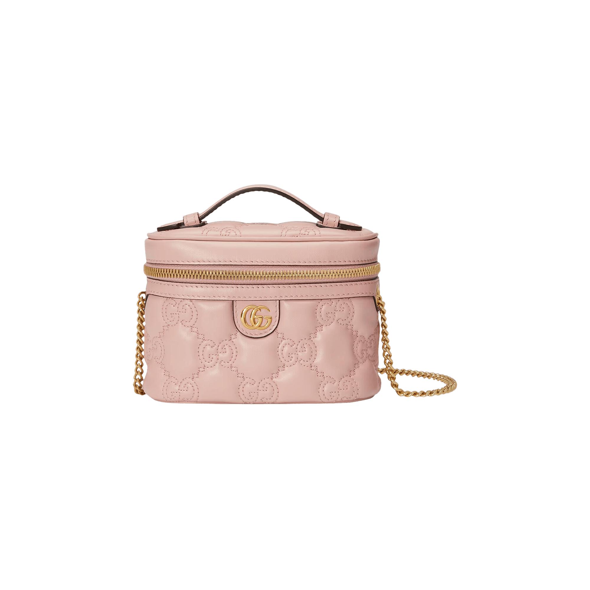 Gucci GG Matelassé Top Handle Mini Bag 'pink' | Lyst