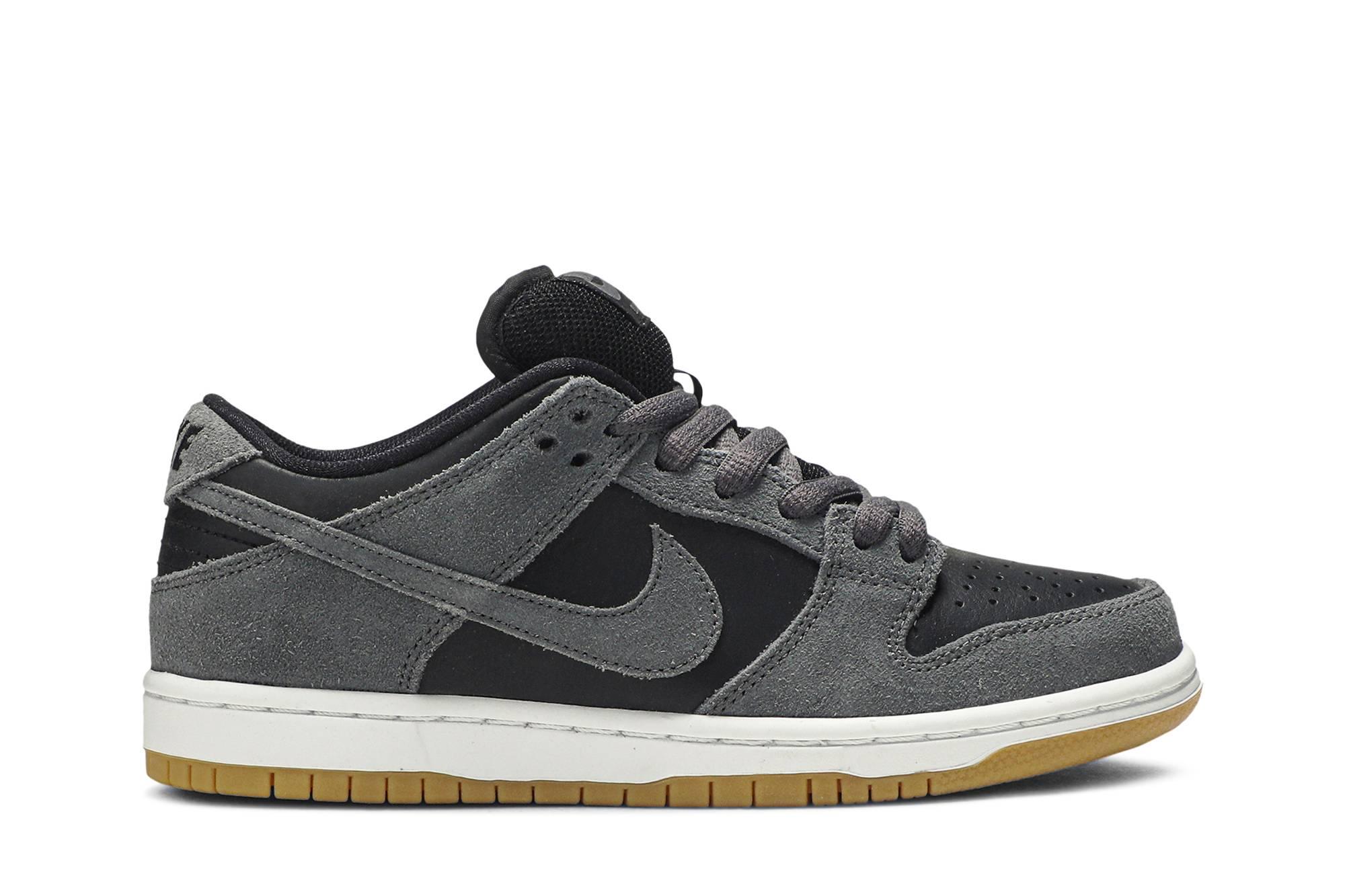 Nike Dunk Low Trd 'dark Grey Black Gum' Shoes in Gray for Men | Lyst