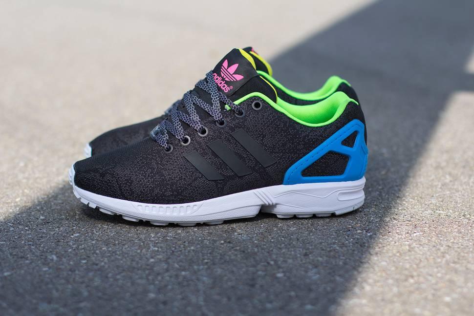 adidas Zx Flux 'reflective Snake' in Blue for Men | Lyst