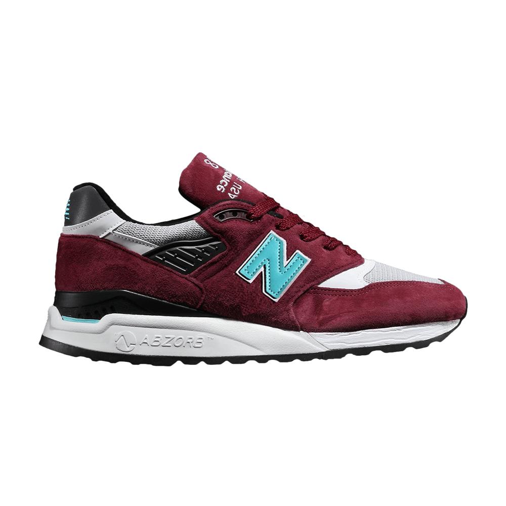 new balance 998 burgundy chalk