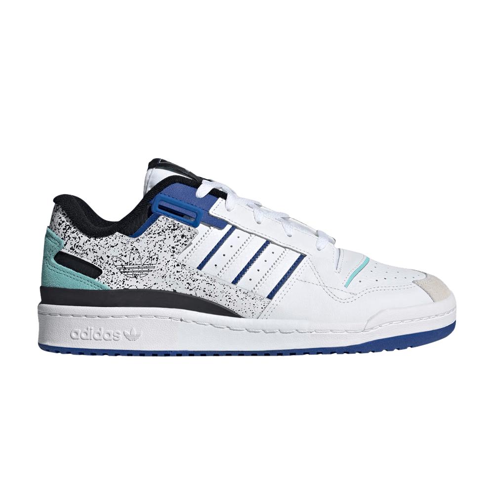 adidas Forum Exhibit Low 'tropical Vibes - White' in Blue for Men | Lyst