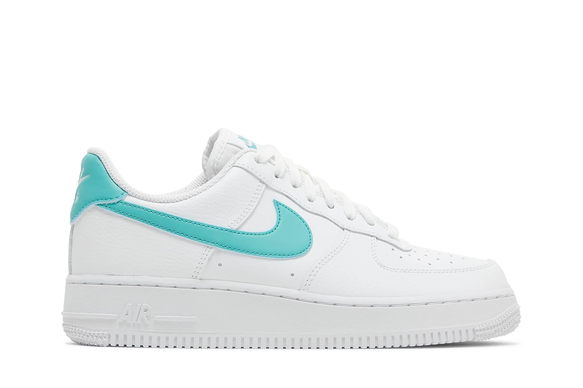 Nike Air Force 1 '07 'white Washed Teal' in Blue | Lyst