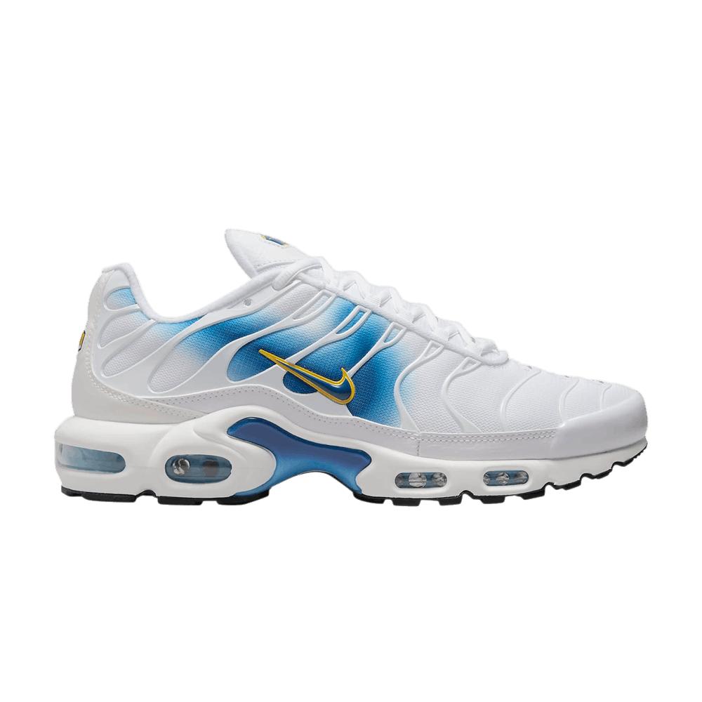 Nike Air Max Plus 'spray Paint Swoosh' in Blue for Men | Lyst