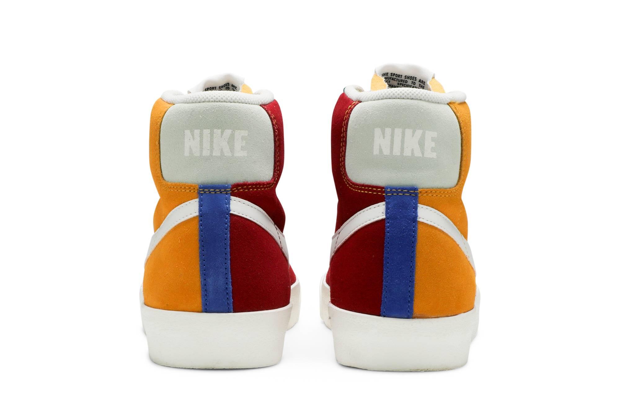 nike blazer mid vintage multicolor