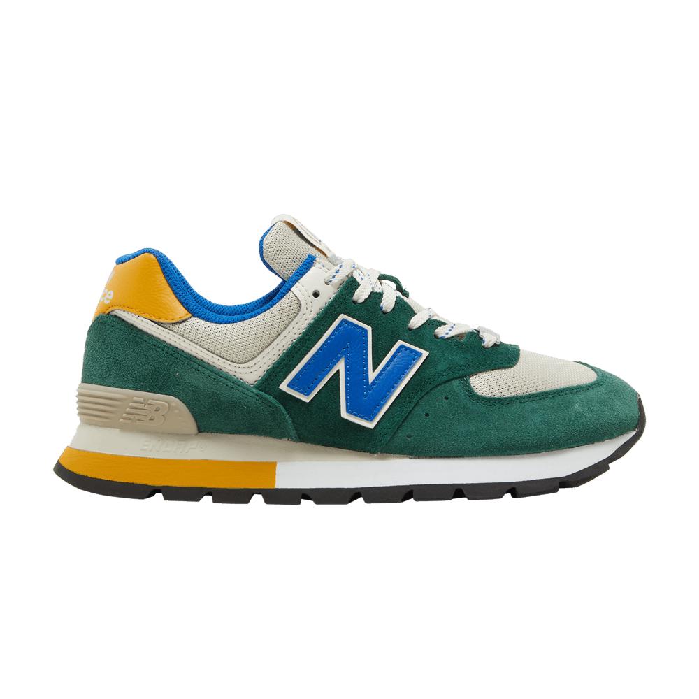 New Balance 574 Rugged 'green Royal Blue' for Men | Lyst