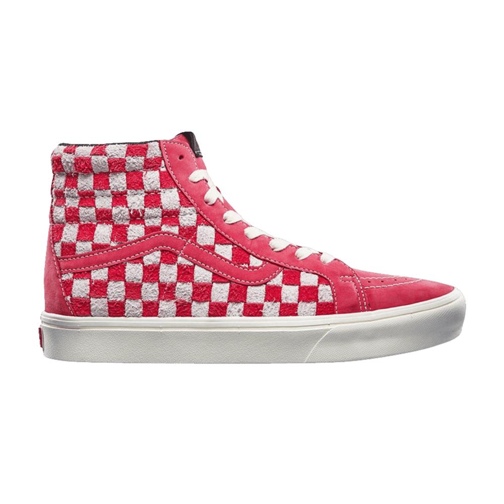Vans Sk8-hi Reissue Lx Comfycush 'hairy Suede' in Red for Men | Lyst