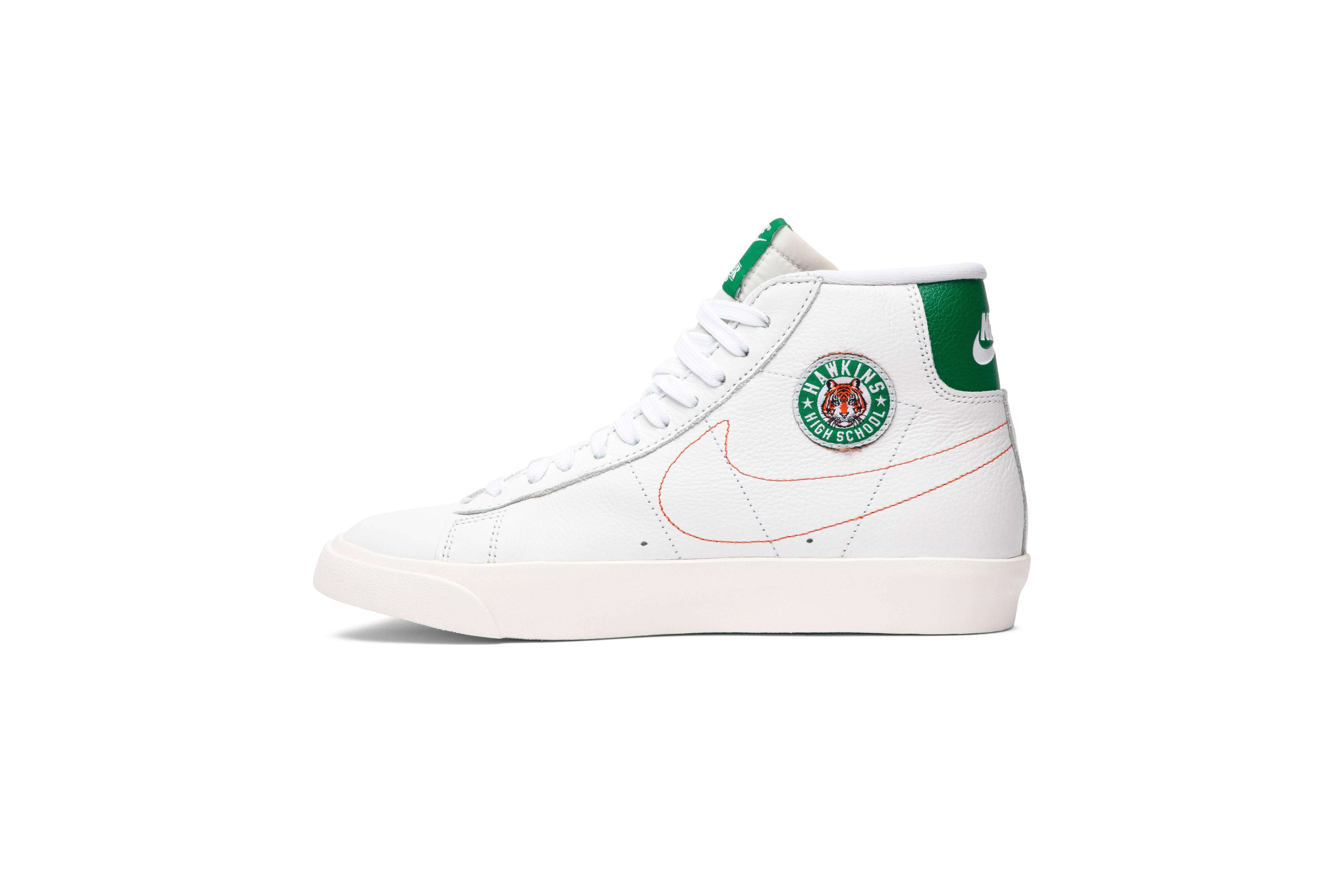 nike blazer mid stranger things hawkins high school