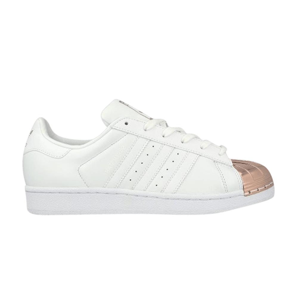 adidas Superstar Metal Toe 'chrome Copper Toe' in White | Lyst