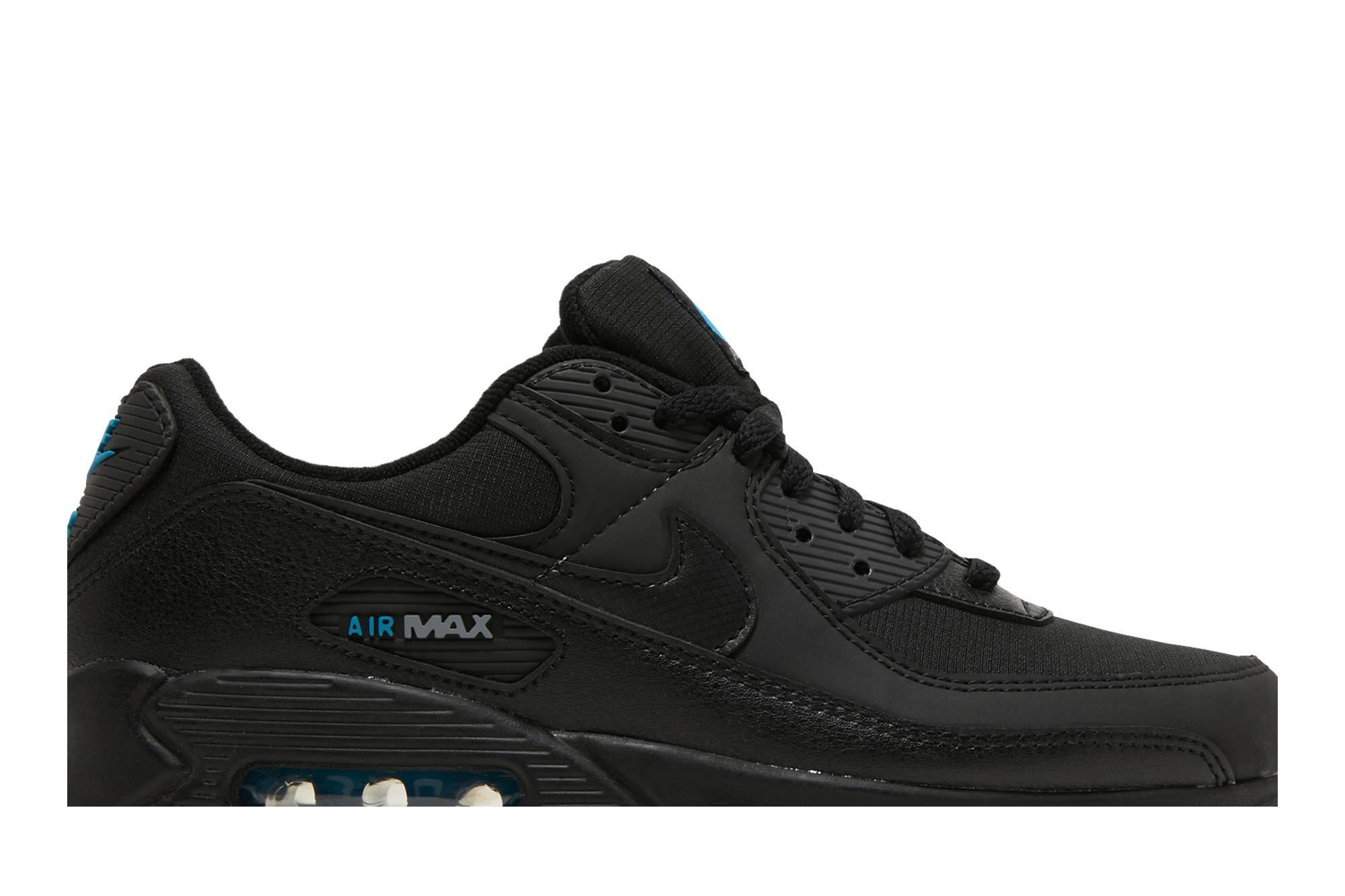 Nike Air Max 90 'black Blue' for Men | Lyst