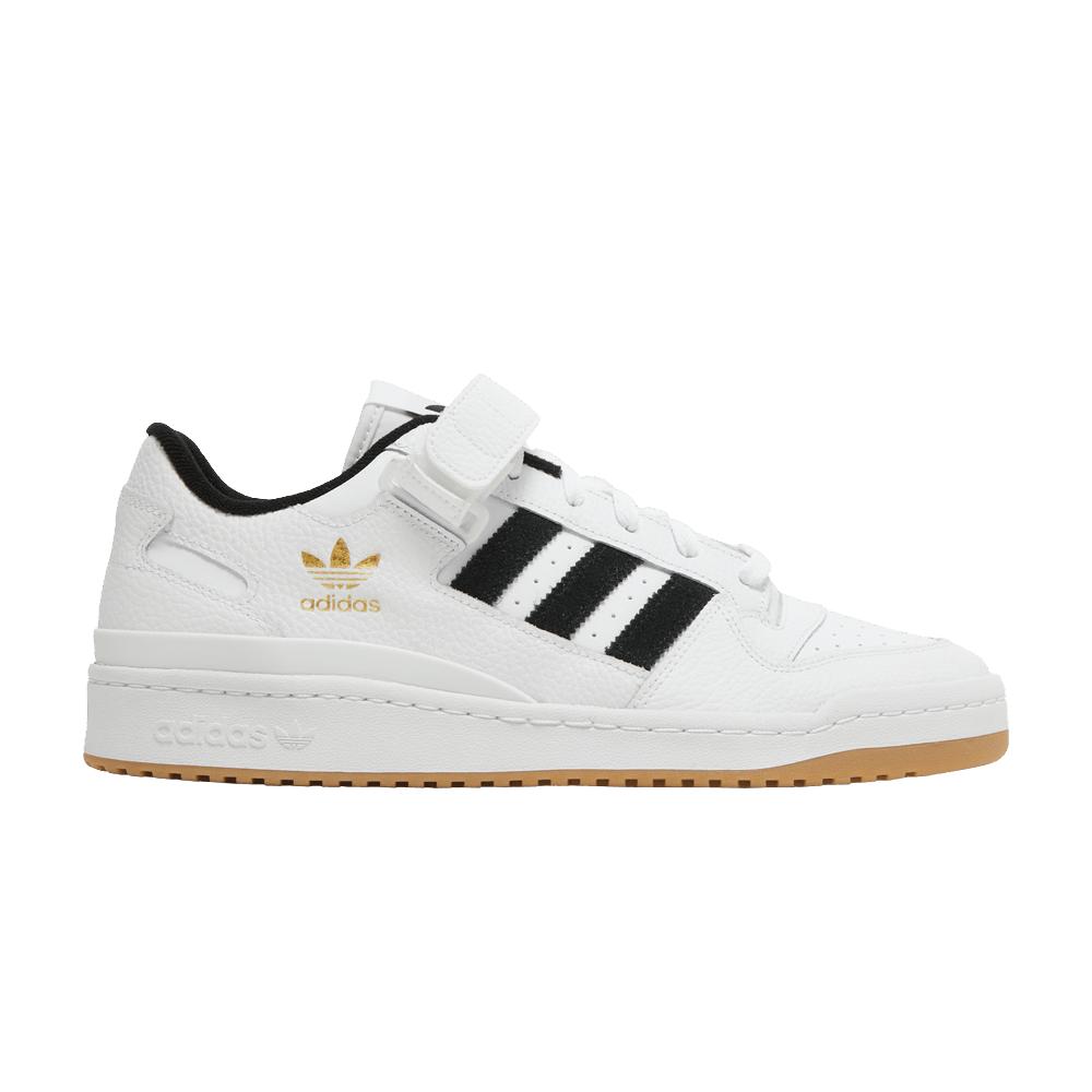 tenis adidas forum low black and white