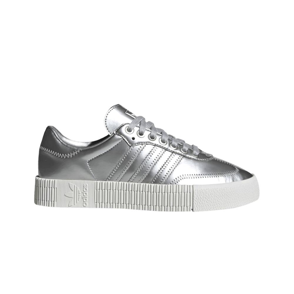 adidas Sambarose 'silver Metallic' in Gray | Lyst