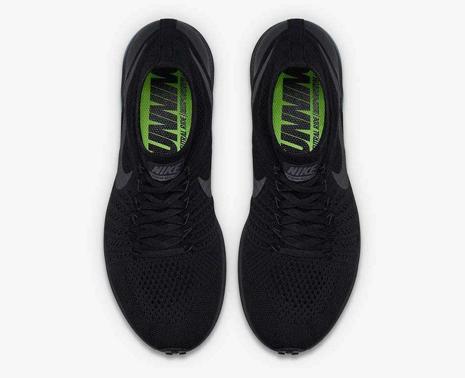 Nike Zoom All Out Flyknit 'black Volt' for Men | Lyst