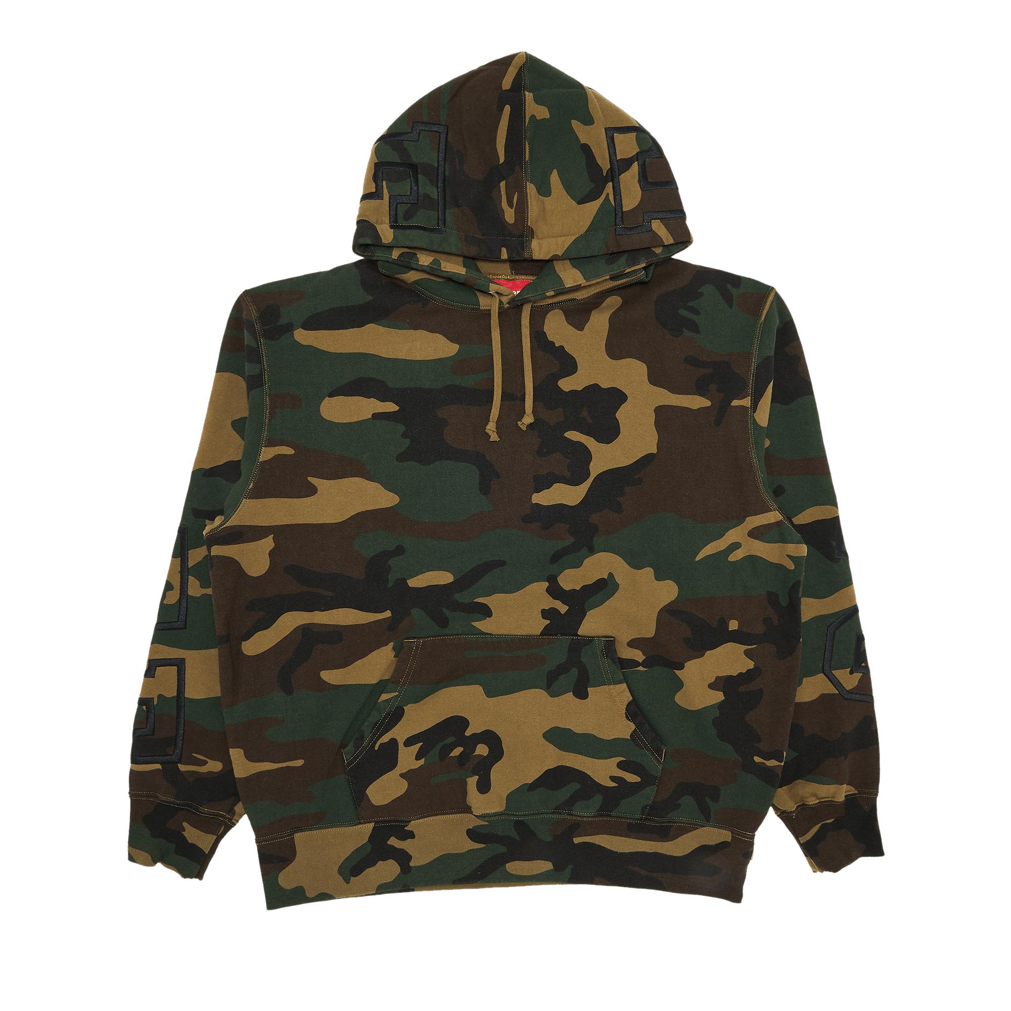 Supreme State Hooded Sweatshirt 'woodland Camo' in Green for Men