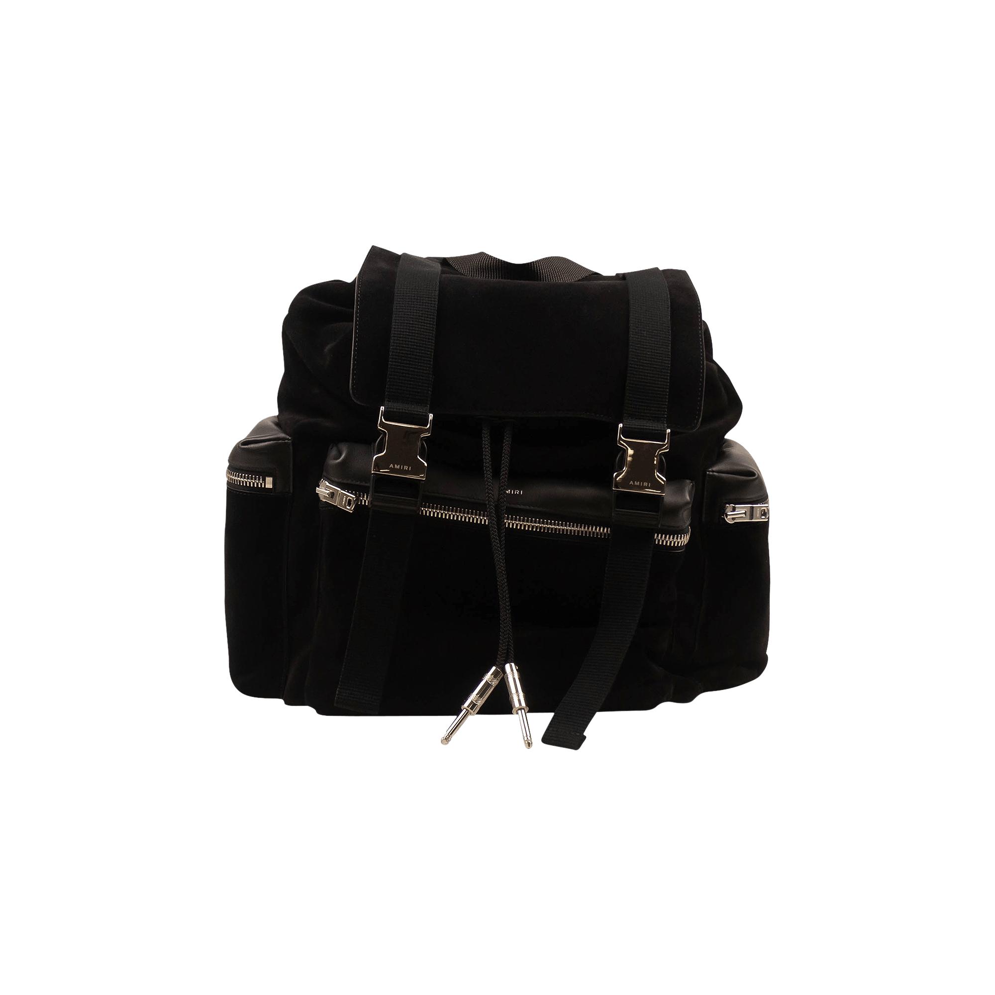 Amiri Velvet Rucksack Backpack 'black' for Men Lyst