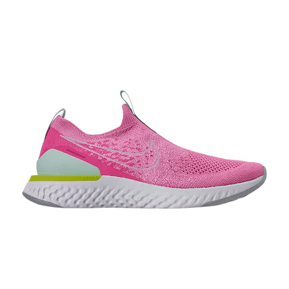 nike epic phantom react flyknit pink