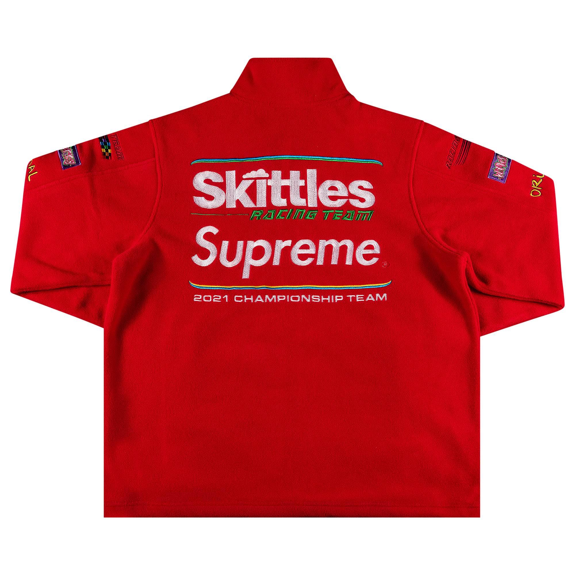 Supreme X Skittles X Polartec Jacket 'red' for Men | Lyst