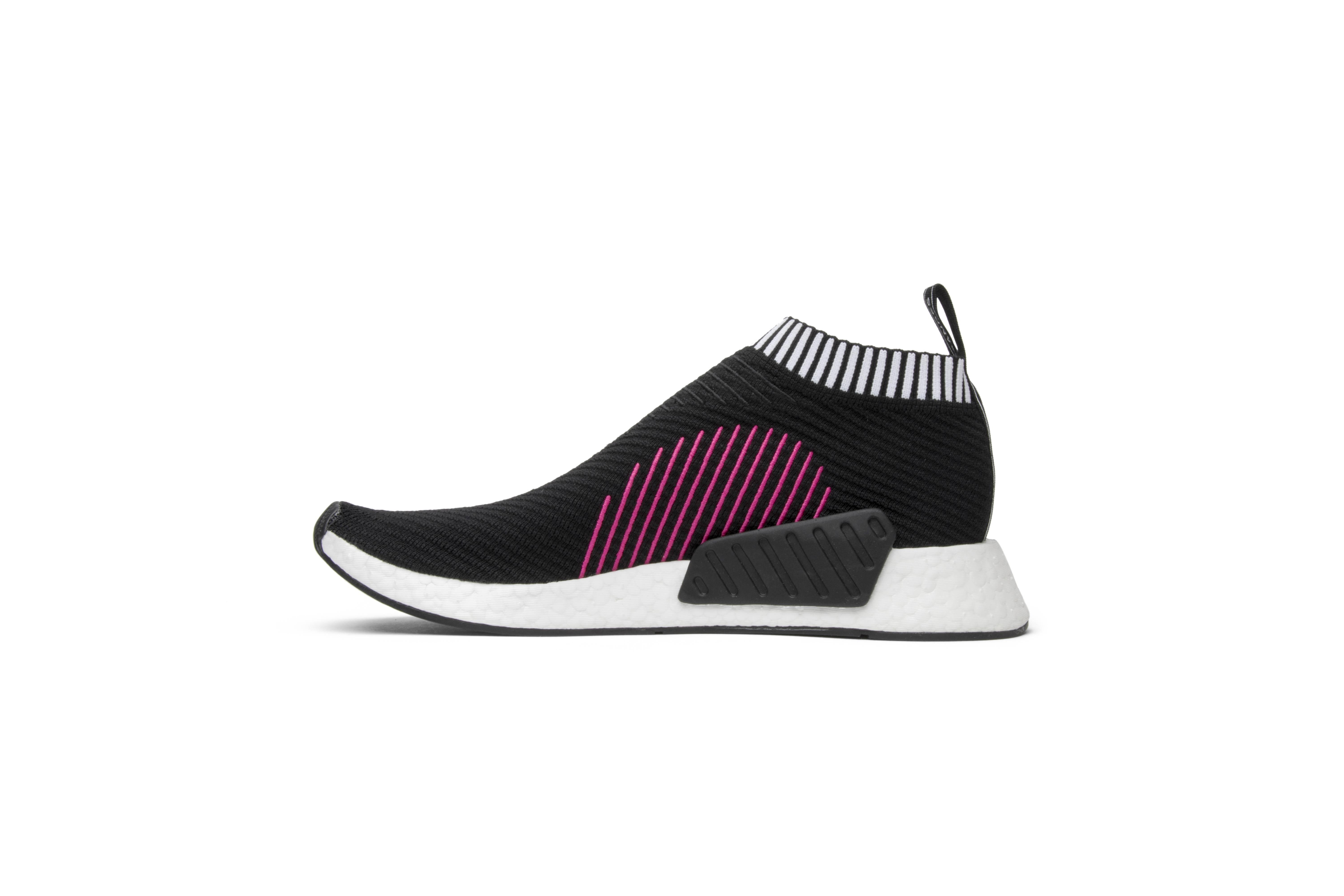 adidas nmd cs2 core black shock pink