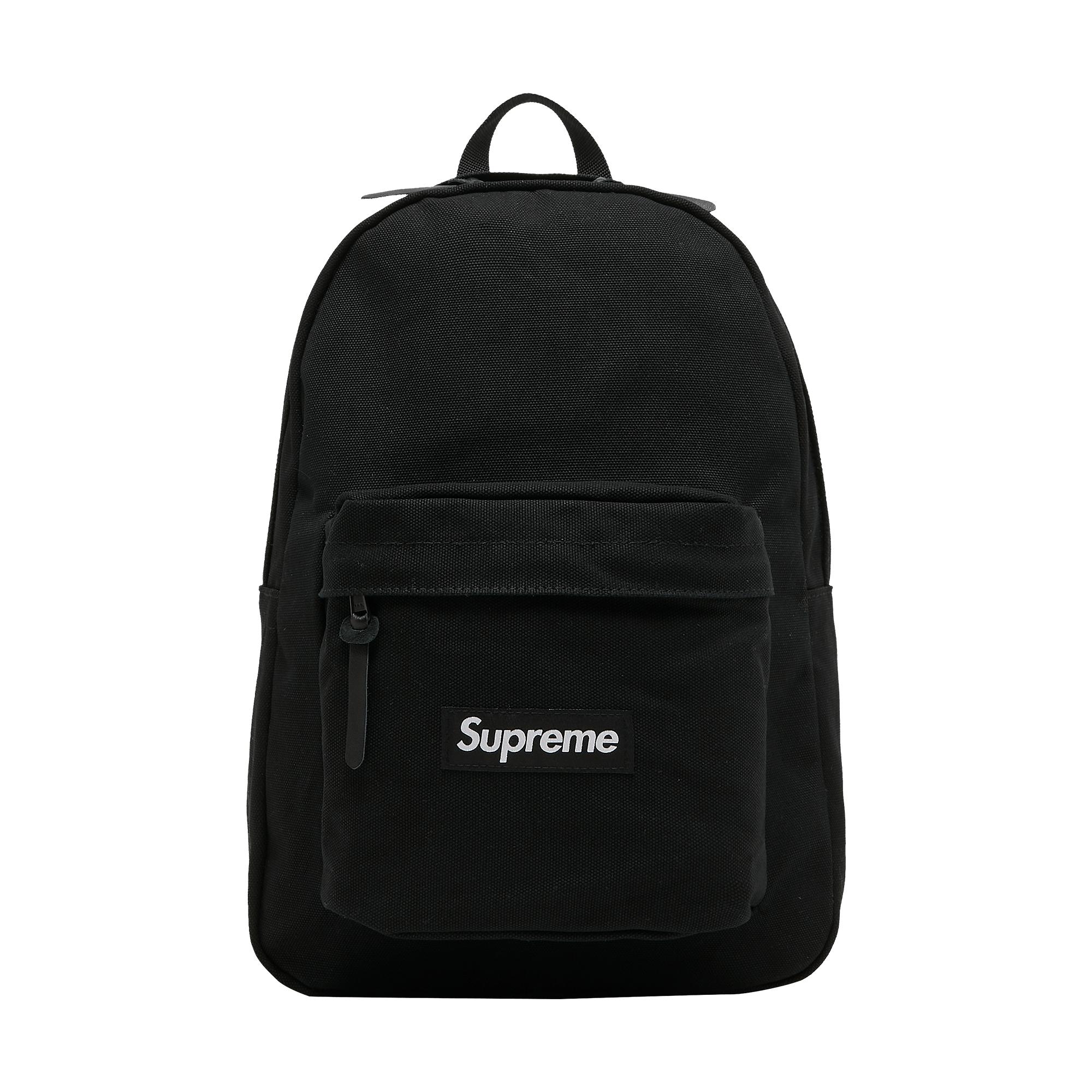 Supreme Canvas Backpack 'black' for Men | Lyst