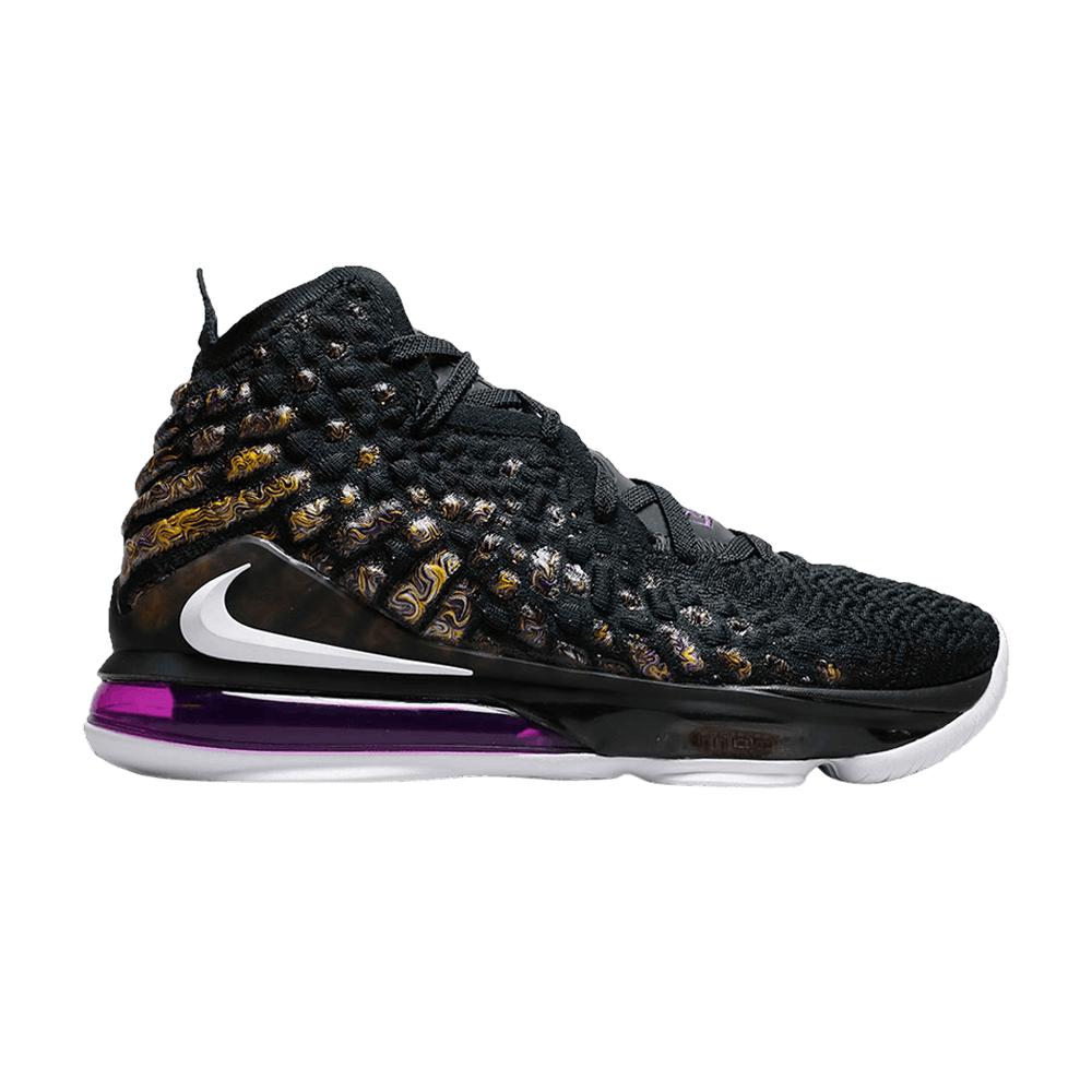 lebron 17 black and purple