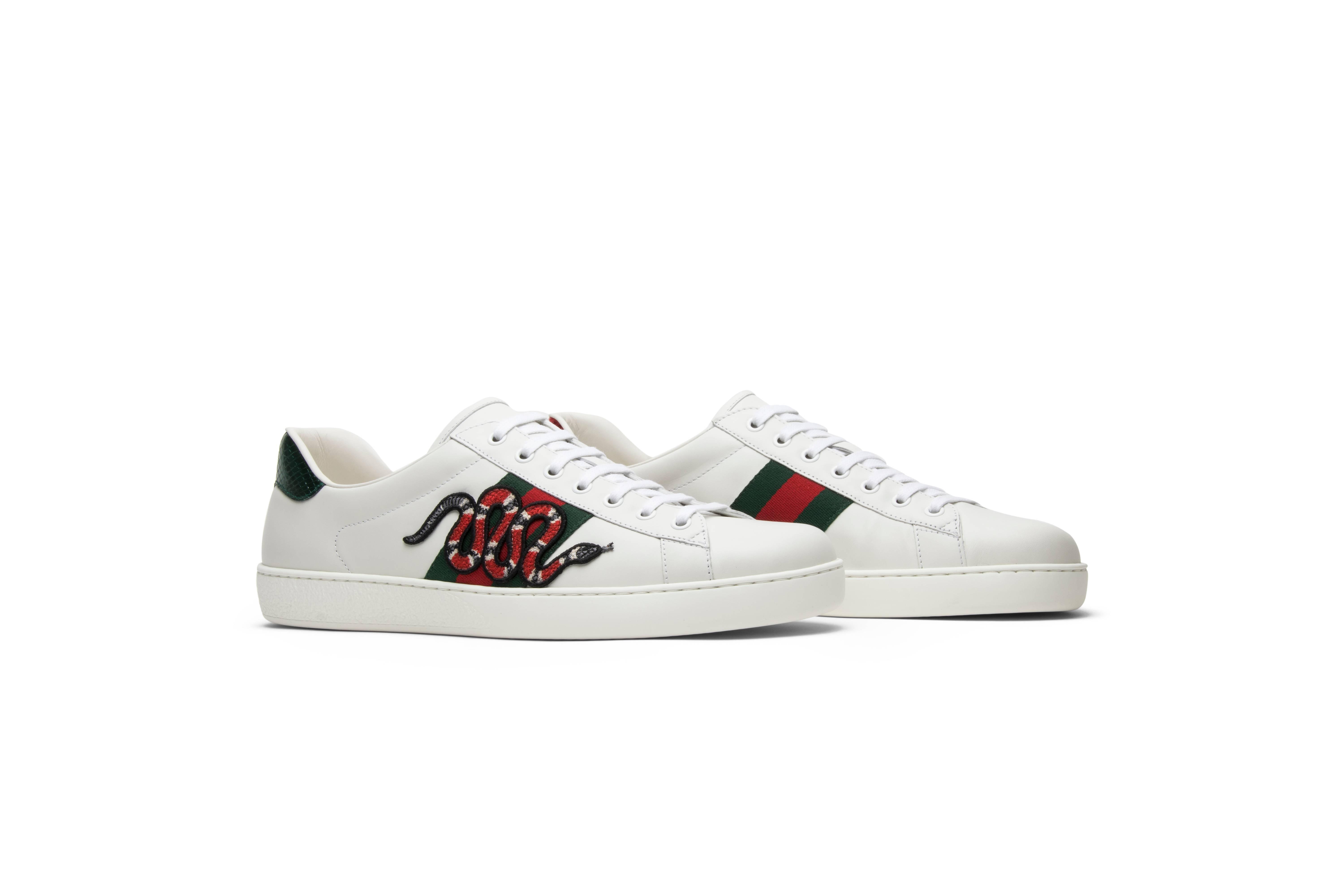 gucci low cut sneakers