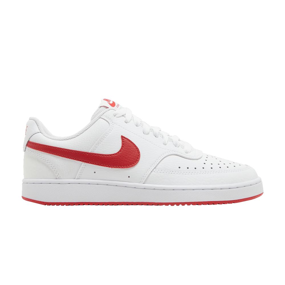 Nike Court Vision Low 'white University Red' | Lyst