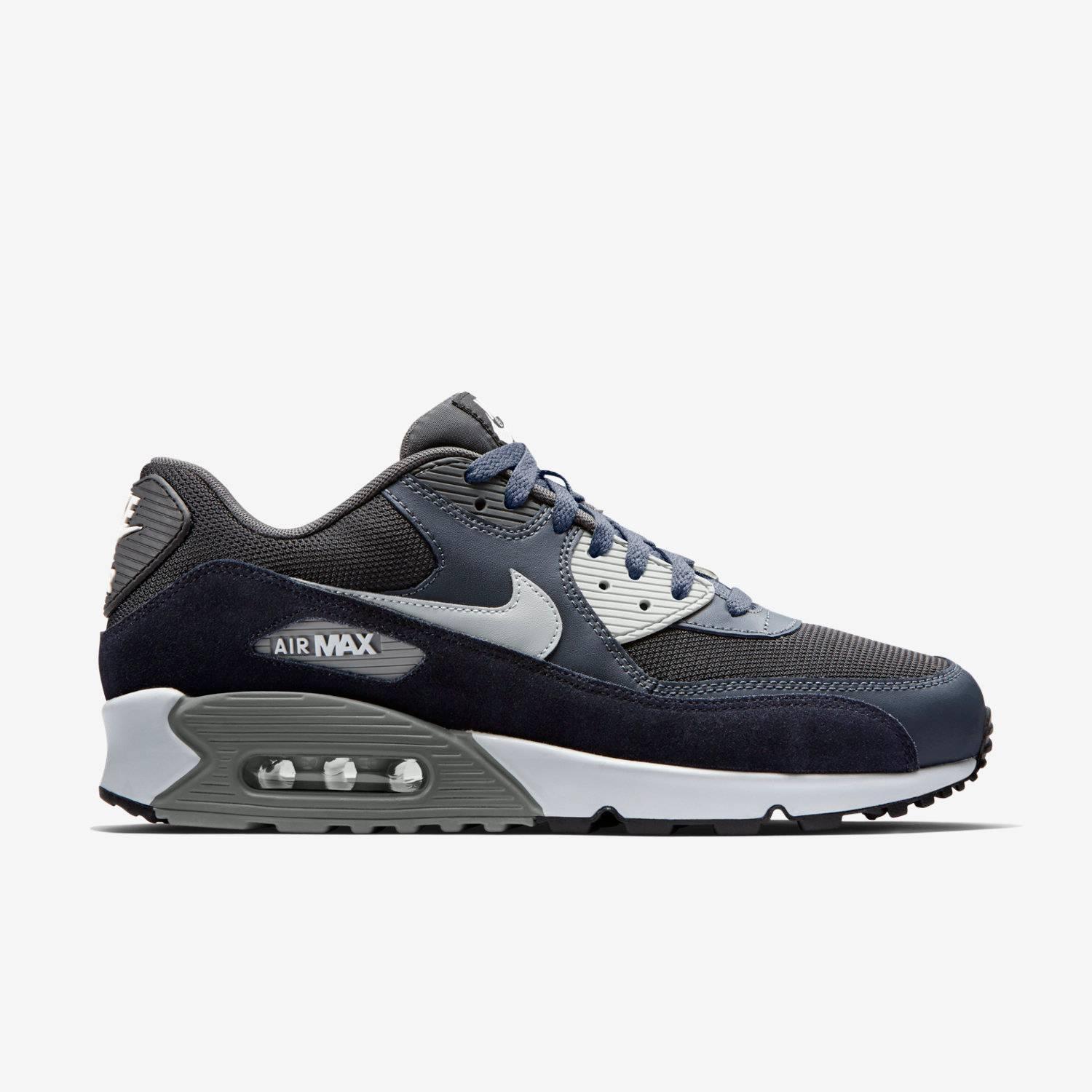 Nike Air Max 90 Essential 'anthracite' in Blue for Men | Lyst