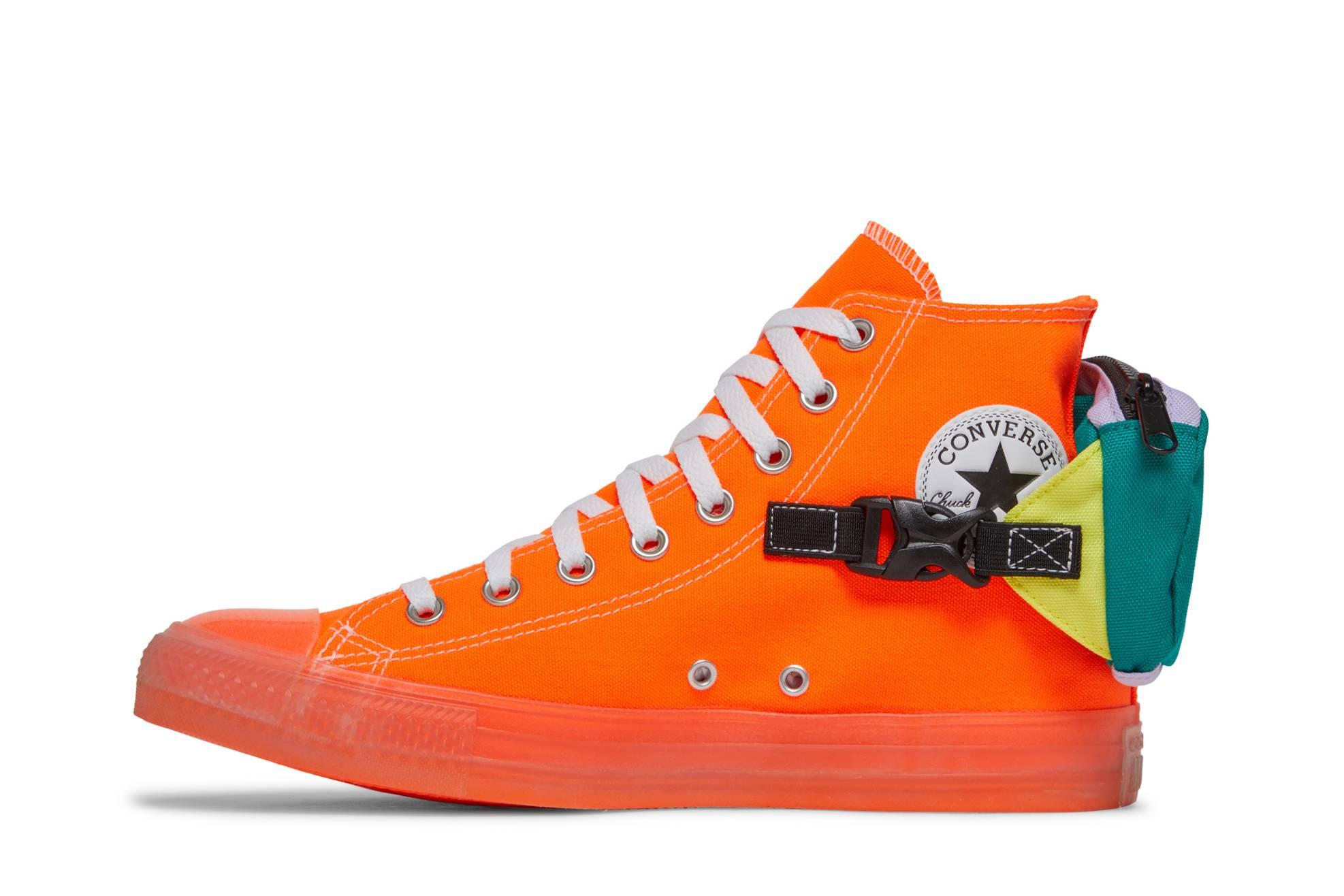 Converse Chuck Taylor All Star Buckle Up High 'total Orange' for Men | Lyst